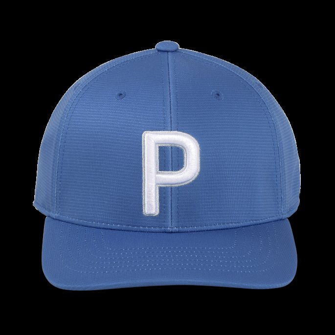 Lys Kobolt-lys Hvit P Snapback Golfcaps For Menn Puma På Salg