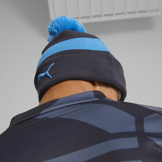 Puma På Salg Parisian Night-bleu Azur Om Pom Pom Fotballlue Ii