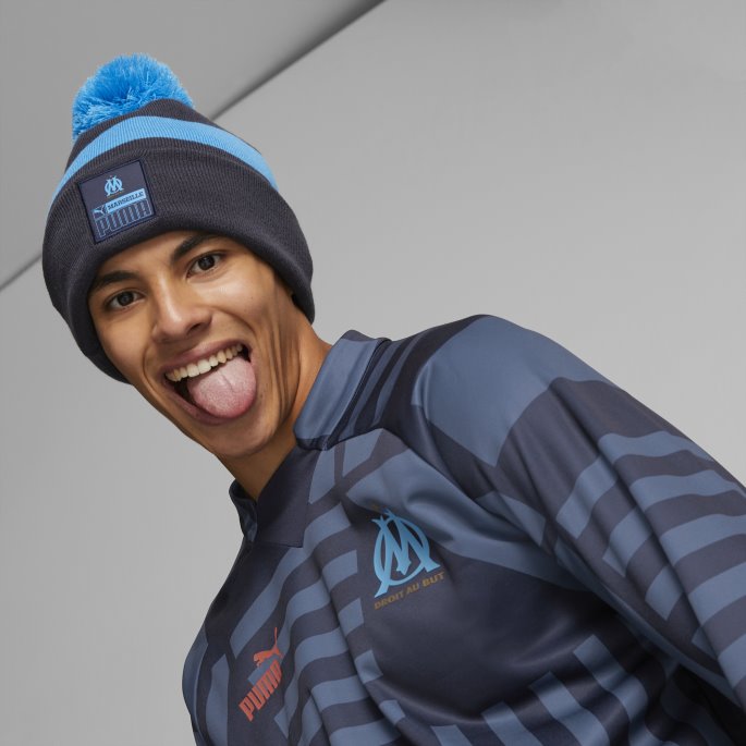 Puma På Salg Parisian Night-bleu Azur Om Pom Pom Fotballlue Ii