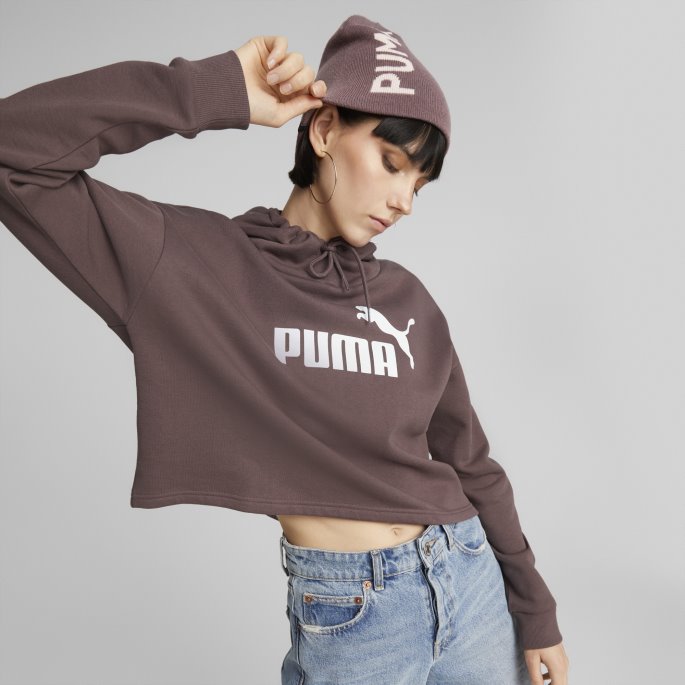 Essentials Klassisk Mansjettløs Lue Puma På Tilbud Støvete Plomme-rosekvarts
