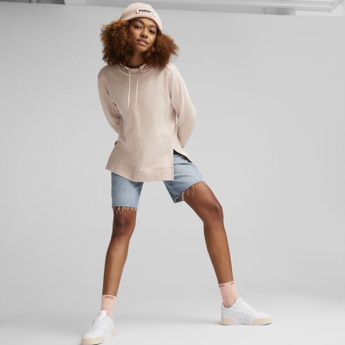 Rose Quartz Puma På Tilbud Klassiske Cuff Beanie