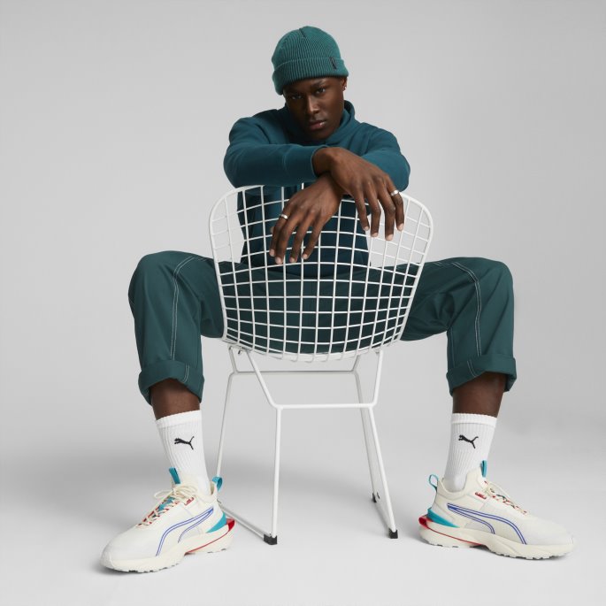 Puma På Tilbud Ribbet Fisherman Lue Varsity Grønn-svart