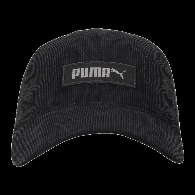 Puma På Salg Svart Arkiv Logo Etikett Cap