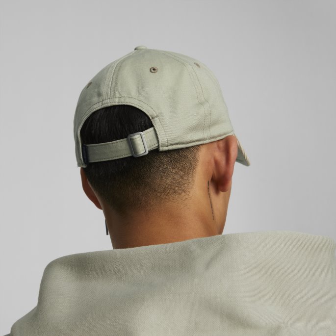 Pebble Grå Arkiv Logo Etikett Cap Puma På Salg
