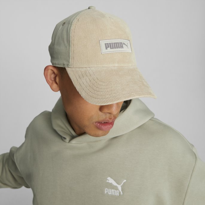 Pebble Grå Arkiv Logo Etikett Cap Puma På Salg