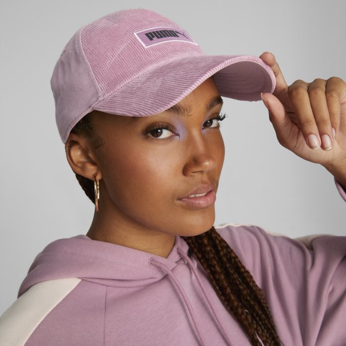 Blek Drue Puma På Salg Arkiv Logo Etikett Cap