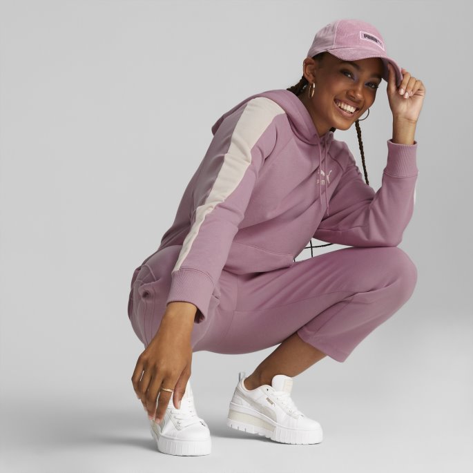 Blek Drue Puma På Salg Arkiv Logo Etikett Cap