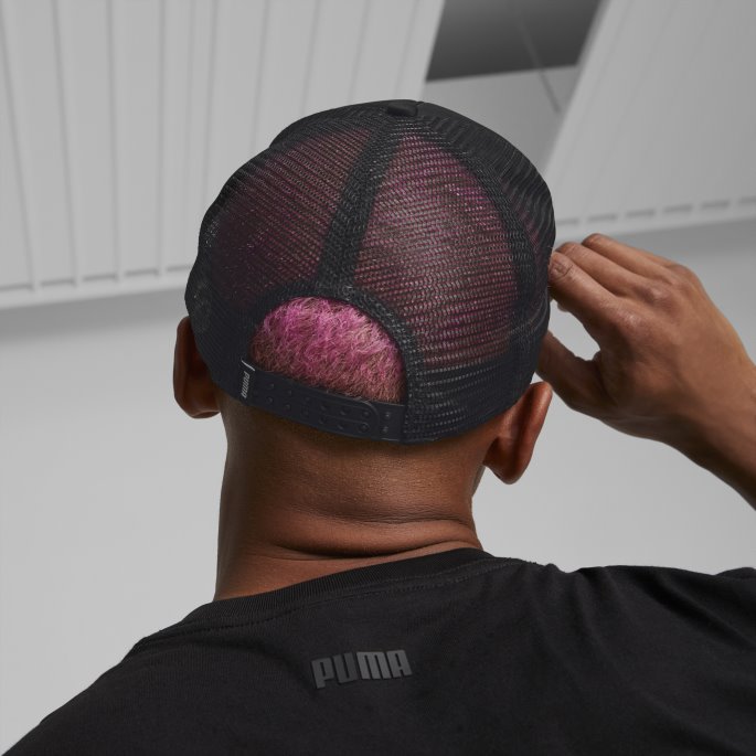 Puma På Salg Basketball Trucker Cap Svart