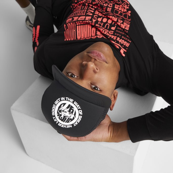 Puma På Salg Basketball Trucker Cap Svart
