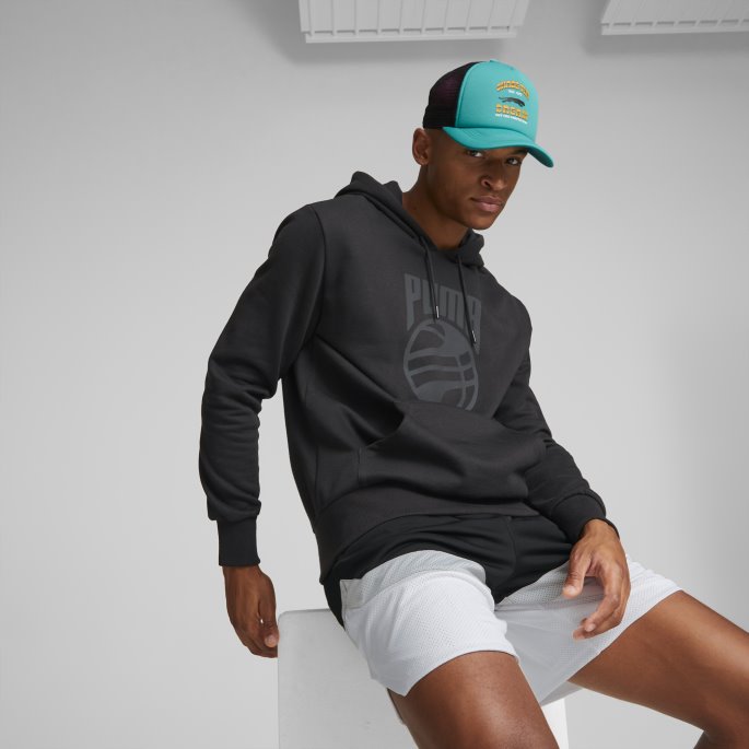 Basketball Trucker Cap Puma På Salg Deep Aqua