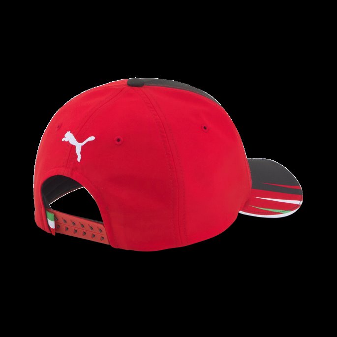 Puma På Salg Scuderia Ferrari Replica Team Ungdoms Baseball Cap Black-rosso Corsa