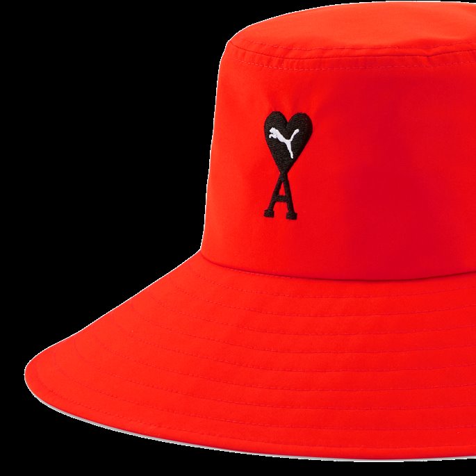 Puma På Tilbud X Ami Bucket Hat Orange.com
