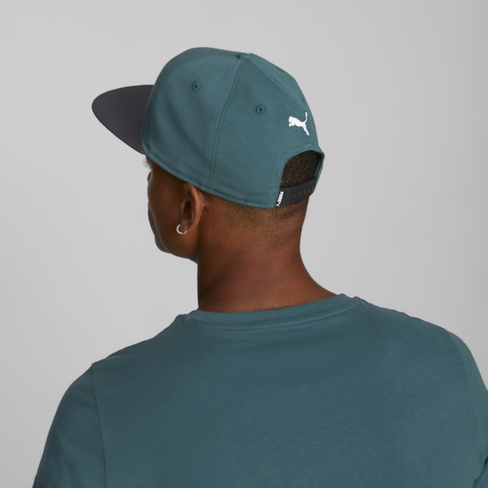 Varsity Grønn-svart Puma På Salg Flat Brem Cap