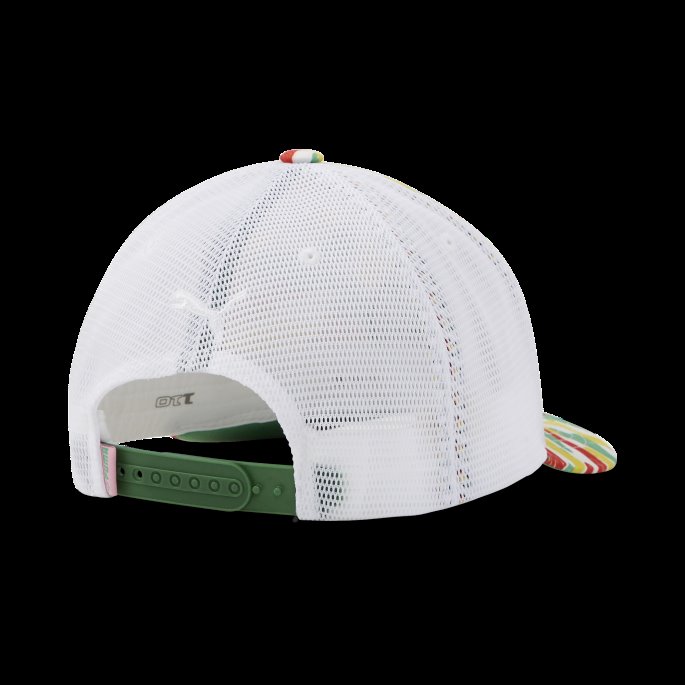 Palmer Camo Snapback Golfcaps For Menn Puma På Tilbud Lys Hvit-lysegrønn