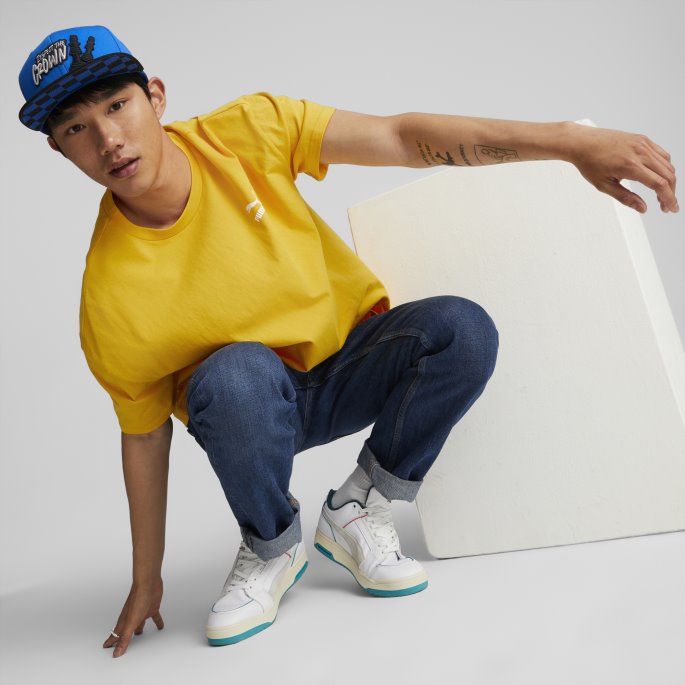 Puma På Salg Lapis Blå-svart-krone Hjemby Helter Flat Brem Cap 2
