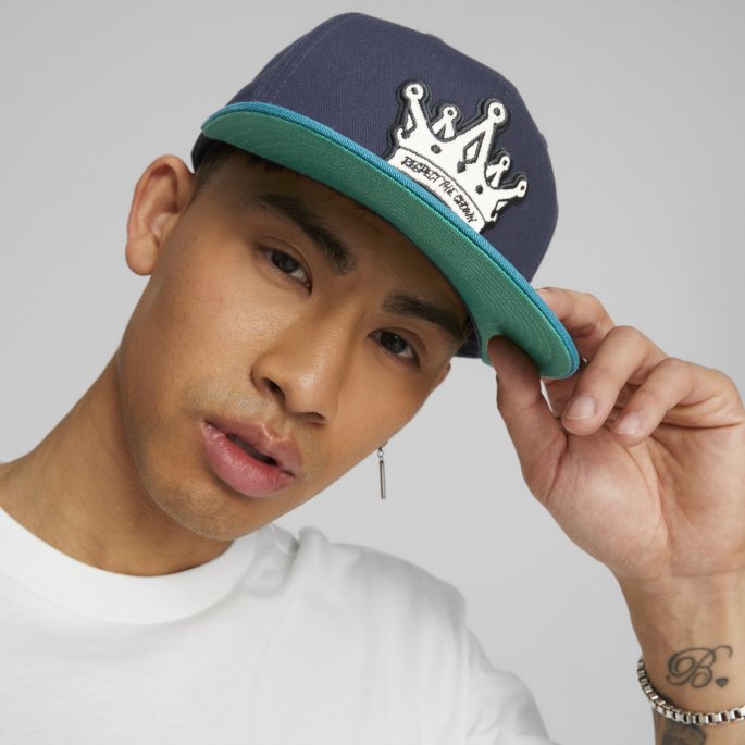 Puma På Salg Hometown Heroes Flat Brem Cap 2 Peacoat-crown