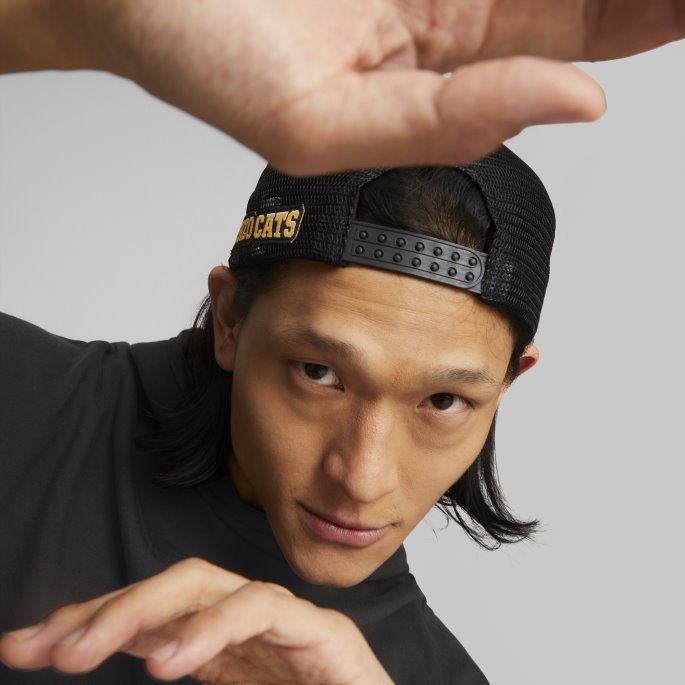 Puma På Salg Svart-hvit Hometown Heroes Trucker Hat 2