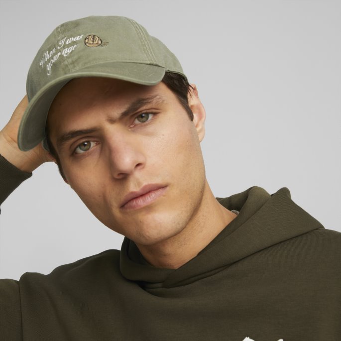 Brent Oliven Hjemby Helter Pappa Cap 2 Puma På Salg