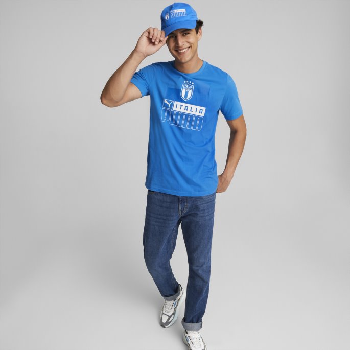 Italia Ftblcore Cap Puma På Salg Ignite Blue