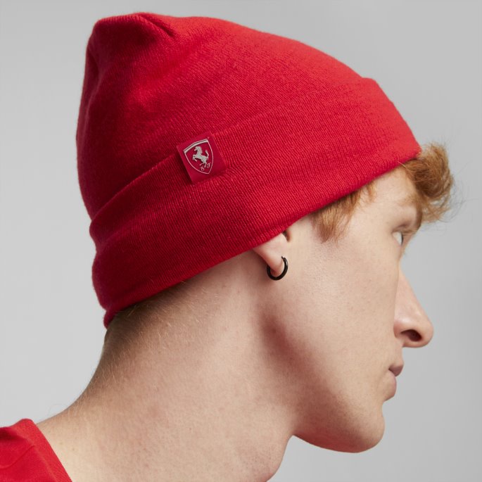 Puma På Salg Scuderia Ferrari Sptwr Style Cc Beanie Rosso Corsa