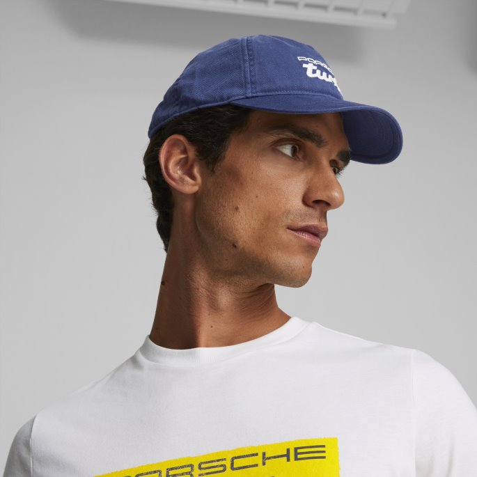 Porsche Legacy Cap Puma På Salg Flammende Blå