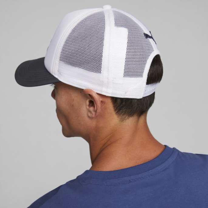 Hvit Porsche Legacy Motorsport Trucker Lue Puma På Salg