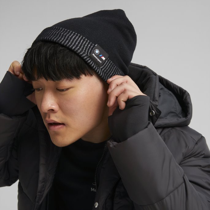 Sort Bmw M Motorsport Classic Cuff Beanie Puma På Salg