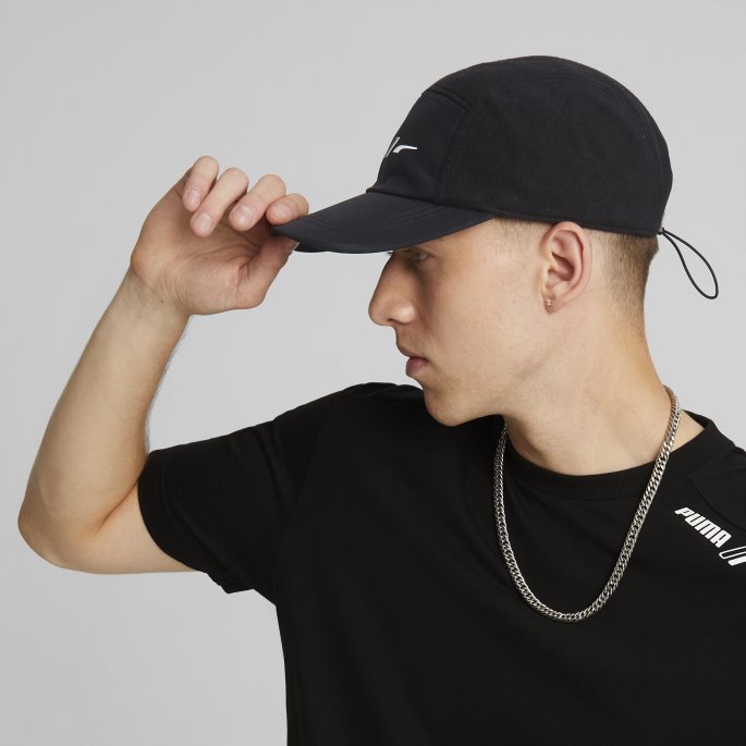 Puma På Tilbud Fem-panel Cap Svart