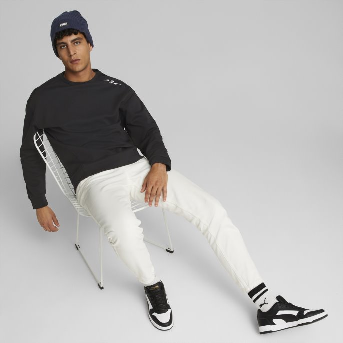 Puma På Salg Peacoat Klassisk Mansjett Ribbet Lue