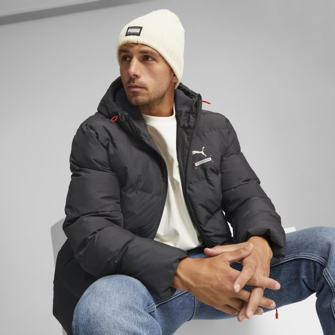Puma På Salg Uberørt Klassisk Mansjett Ribbet Lue