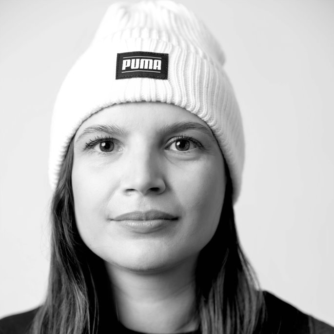 Puma På Salg Uberørt Klassisk Mansjett Ribbet Lue