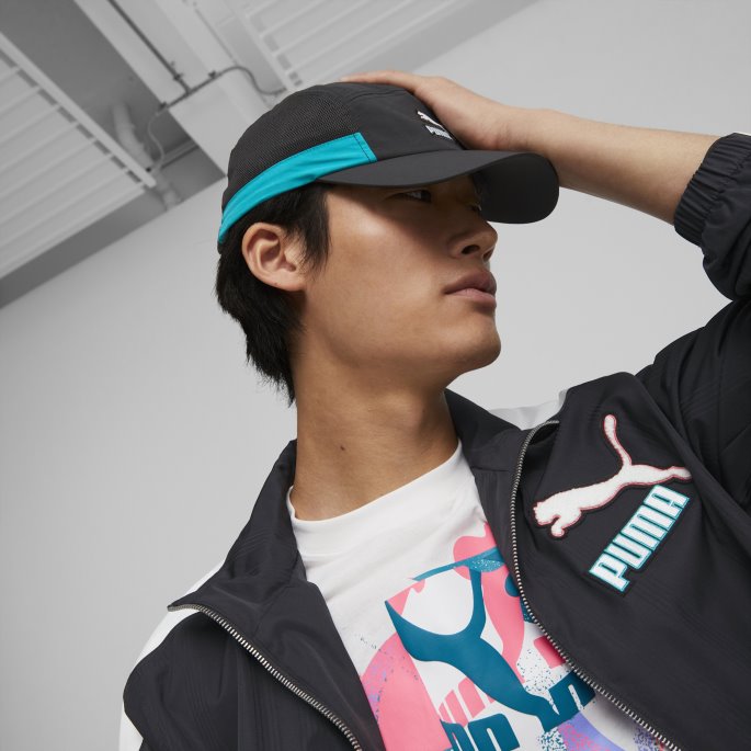 Puma På Tilbud Prime Fandom Cap Black-deep Aqua