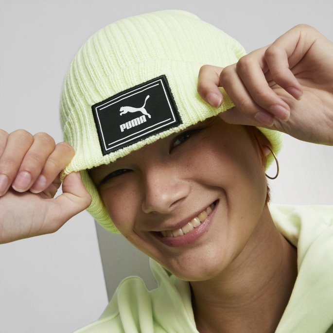 Puma På Salg Cuff Trend Lue Kvinner Pistasj-tør å