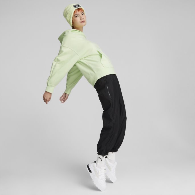 Puma På Salg Cuff Trend Lue Kvinner Pistasj-tør å