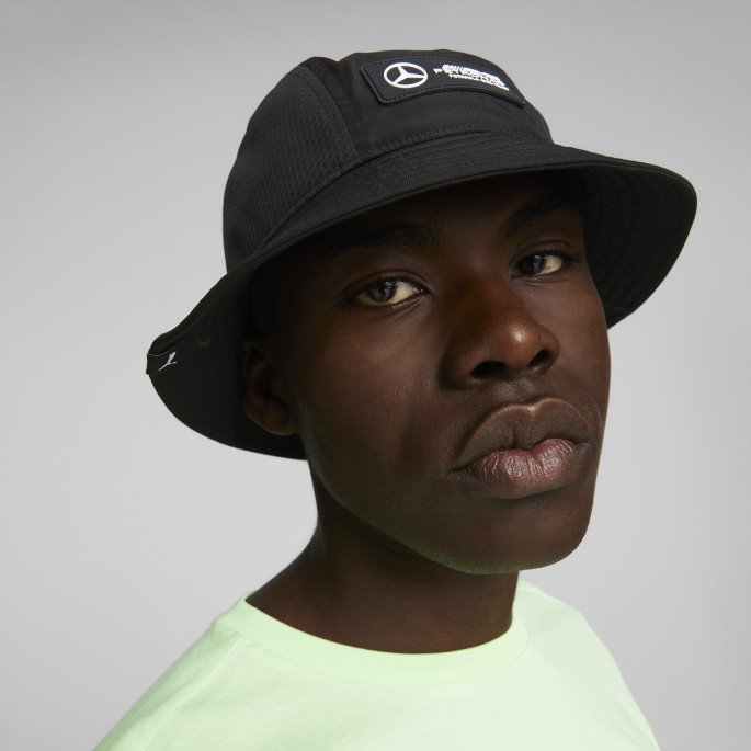 Mercedes-amg Petronas Motorsport F1 Bucket Hat Black Puma På Salg