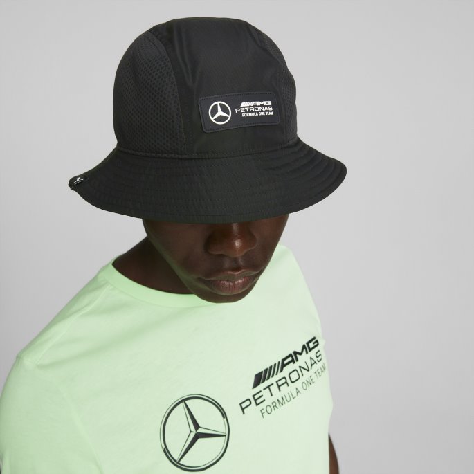 Svart Puma På Tilbud Mercedes-amg Petronas Motorsport F1 Bøttehatt