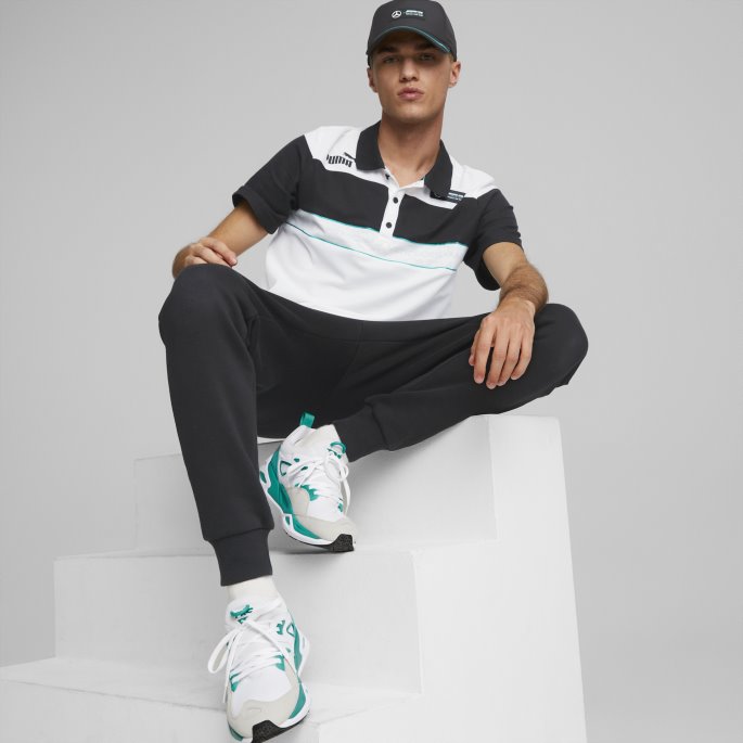 Svart Mercedes-amg Petronas Motorsport F1 Cap Puma På Salg