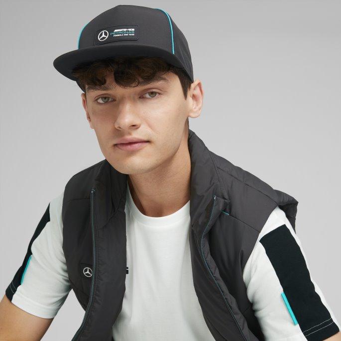 Mercedes-amg Petronas Motorsport F1 Flat Brem Cap Svart Puma På Salg
