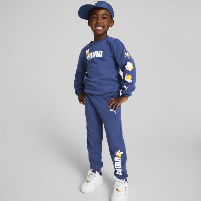 Small World Pinch Panel Cap Kids Blazing Blue Puma På Salg