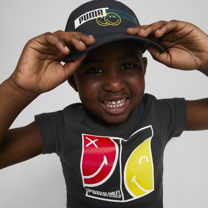 Puma På Tilbud X Smileyworld Cap Ungdom Svart