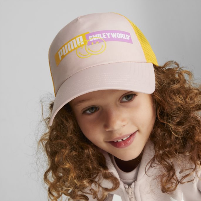 Puma På Tilbud X Smileyworld Cap Ungdom Rosekvarts