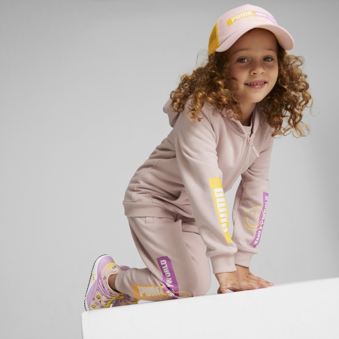 Puma På Tilbud X Smileyworld Cap Ungdom Rosekvarts