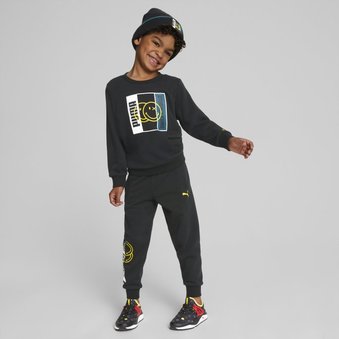 Puma På Tilbud X Smileyworld Mansjettløs Lue Ungdom Svart