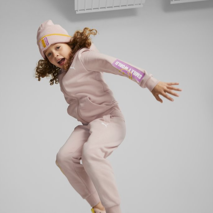 Puma På Tilbud X Smileyworld Mansjettløs Beanie Youth Rose Quartz