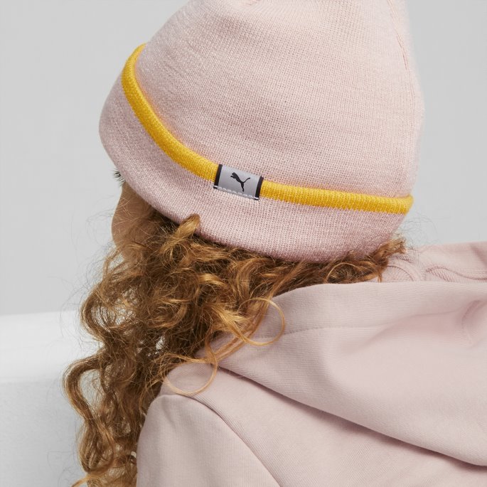 Puma På Tilbud X Smileyworld Barnas Mansjettløs Lue Rosekvarts
