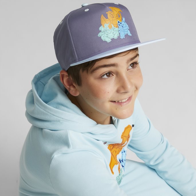 Puma På Tilbud X Pokmon Ungdomshette Lilla Kull-lys Aqua