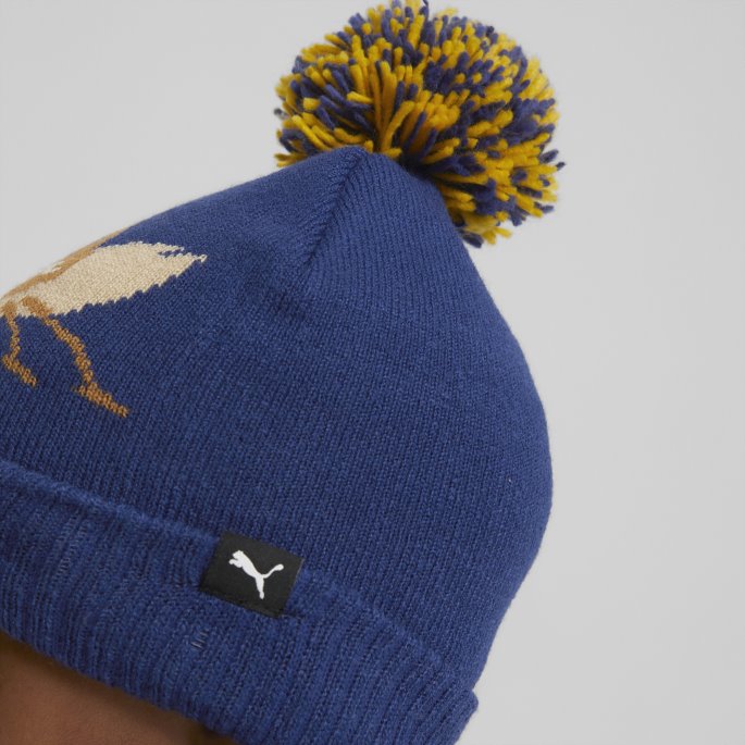 Puma På Salg Flammende Blå Liten Verden Pom-pom Lue Ungdom