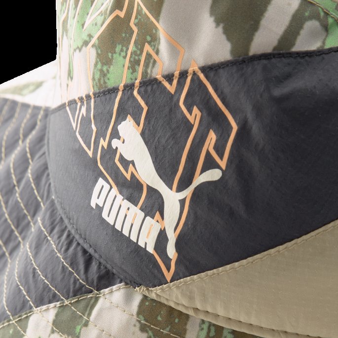 Pristine-phantom Black-aop Puma På Tilbud X Market Bucket Hat