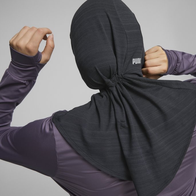 Sports Running Hijab Puma På Tilbud Svart