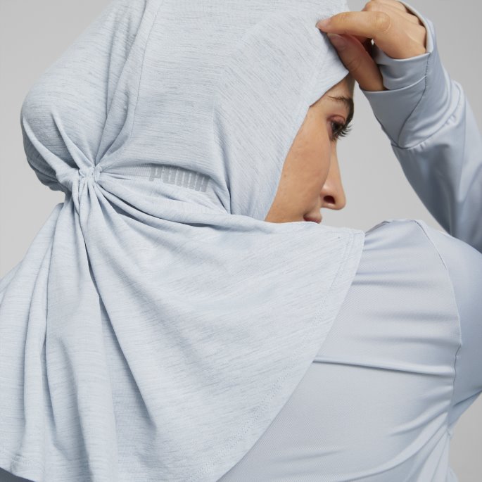Puma På Tilbud Sports Løpende Hijab Platina Grå